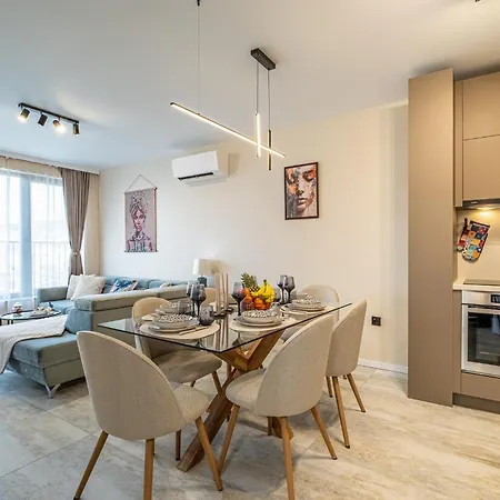 Luxury 2bedroom In Complex Family Garden With Free Parking 바르나